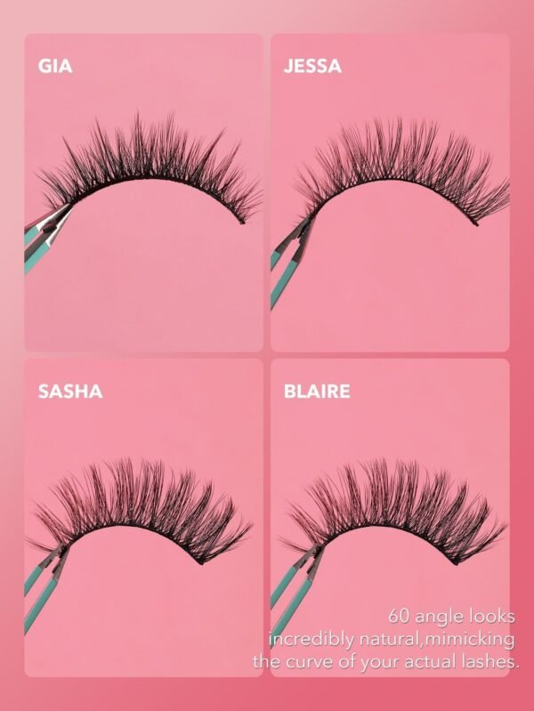 Girl Next Door Natural False Eyelashes-Blaire