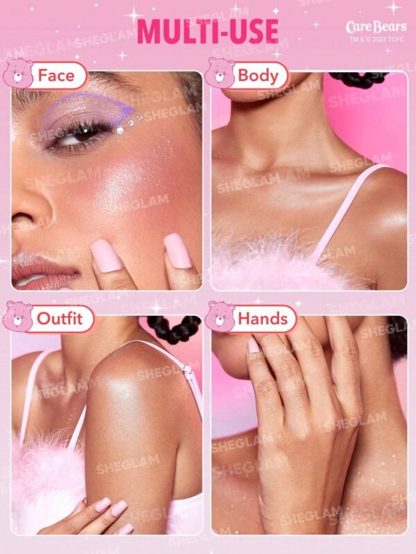 Care Bears X SHEGLAM Catch Some Fun Highlighting Puff-Sparkle