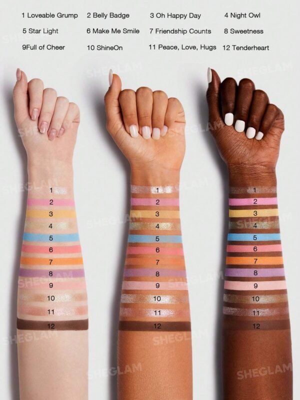 Hello Kitty｜SHEGLAM Fun In The Sun Color Palette
