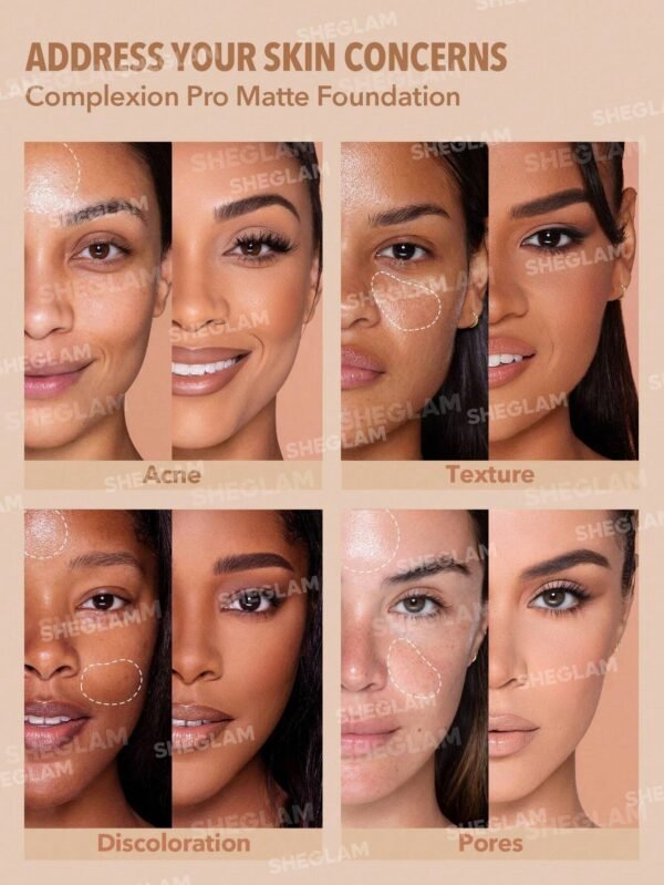 lllllll Complexion Pro Long Lasting Breathable Matte Foundation