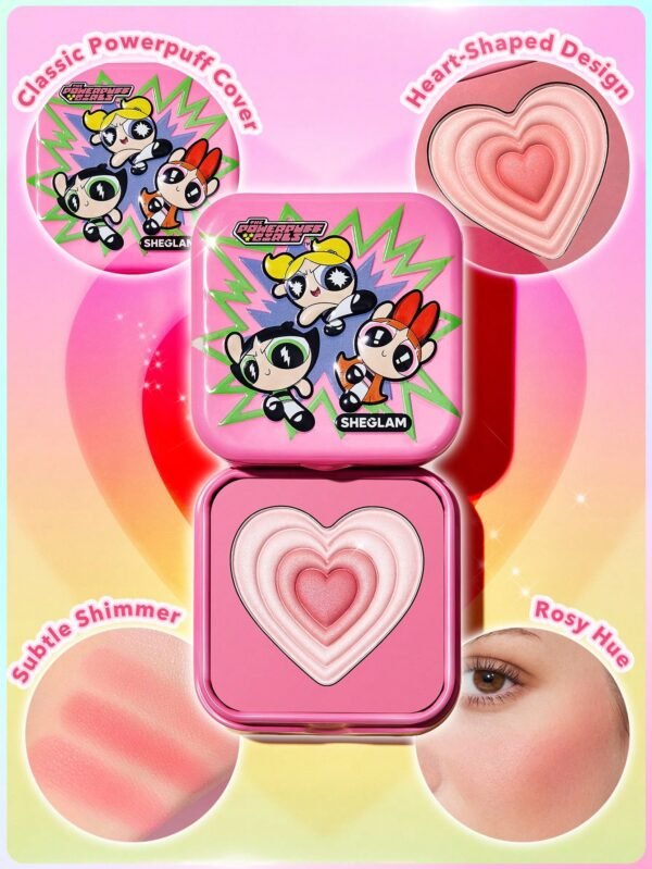 ooo The Powerpuff Girls X SHEGLAM Tough Love Shimmer Blush