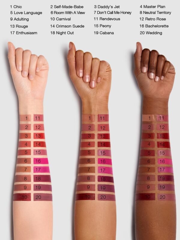 [pokk, Matte Allure Lipstick