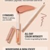Soft 90's Glam Lip Liner And Lip Duo Set