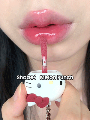 Hello Kitty｜SHEGLAM Poolside Perfection Lip Glaze-Melon Punch