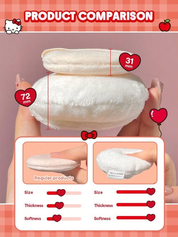 Hello Kitty｜SHEGLAM Cupid Cutie Powder Puff