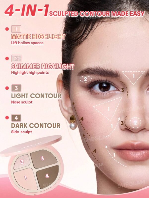 Hypersculpt Highlight & Contour Palette