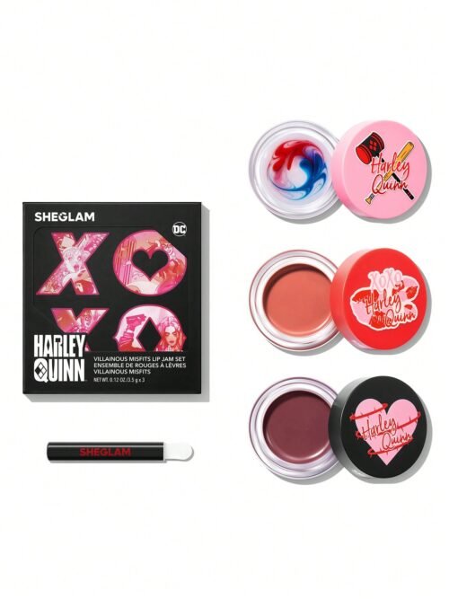 Harley Quinn X SHEGLAM Villainous Misfits Lip Jam Set