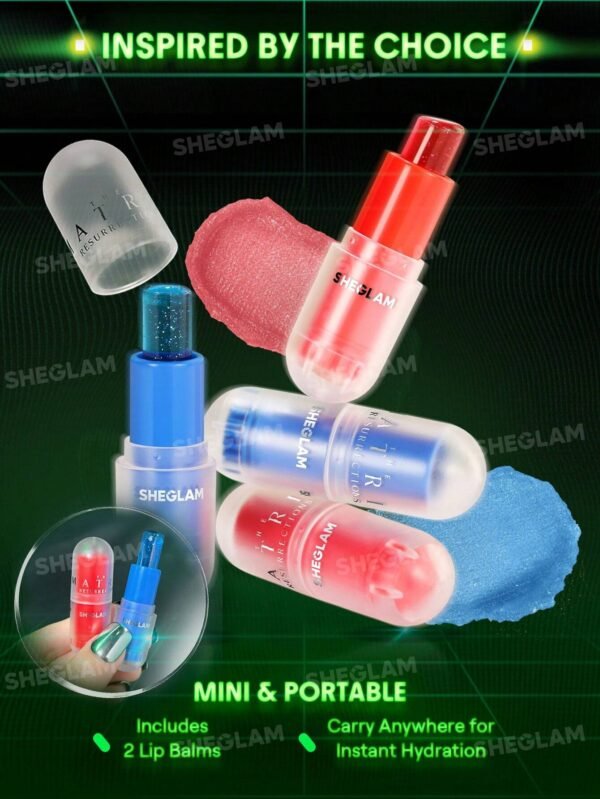 175455986645e661305208832c11b88bcae0d4dba9_wk_sheglam The Matrix Resurrections | SHEGLAM The Choice Lip Balm Duo