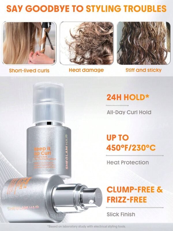 Keep It Up Curl Protect & Hold 2-In-1 Styling Treatment