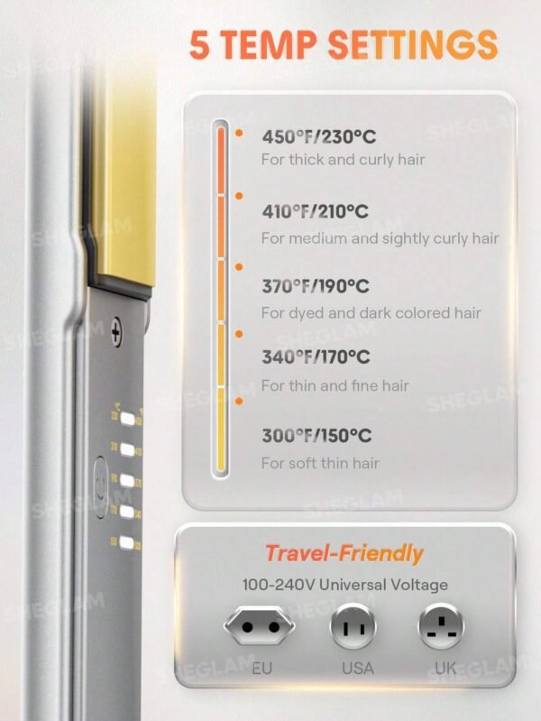 Sleek Chic Insta-Heat Straight Styler