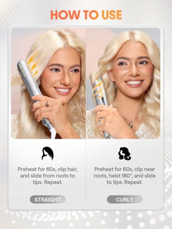 Sleek Chic Insta-Heat Straight Styler