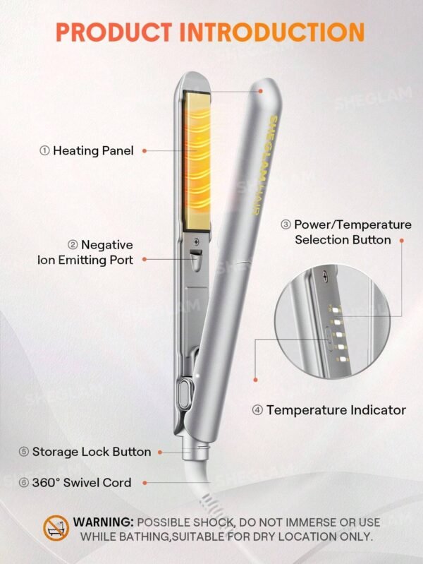 Sleek Chic Insta-Heat Straight Styler