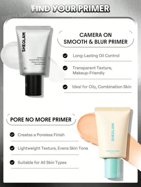 Camera On Smooth & Blur Primer