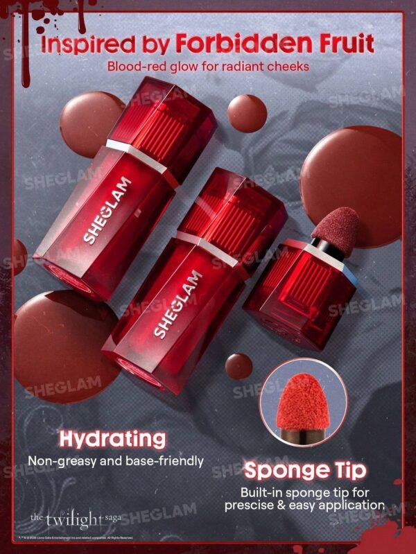 The Twilight Saga X SHEGLAM Forbidden Love Liquid Blush