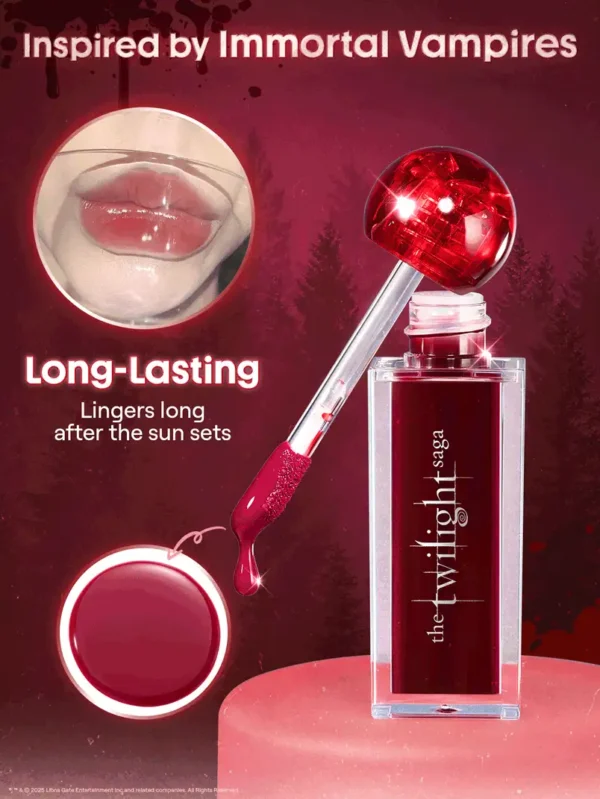 The Twilight Saga X SHEGLAM Immortality Lip Tint