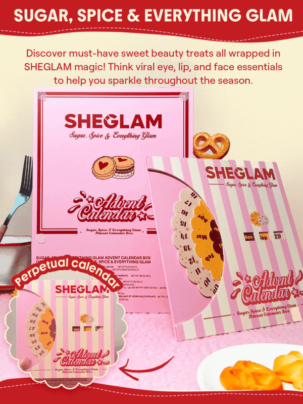 Sugar, Spice & Everything Glam Advent Calendar Box