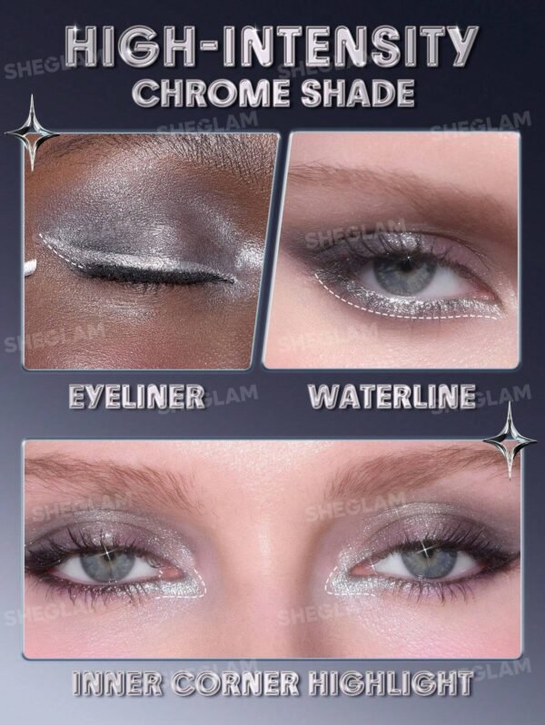 Silver Strobe Metallic Eyeliner