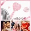 Cupid's Charm Sweet Heart Paddle Brush