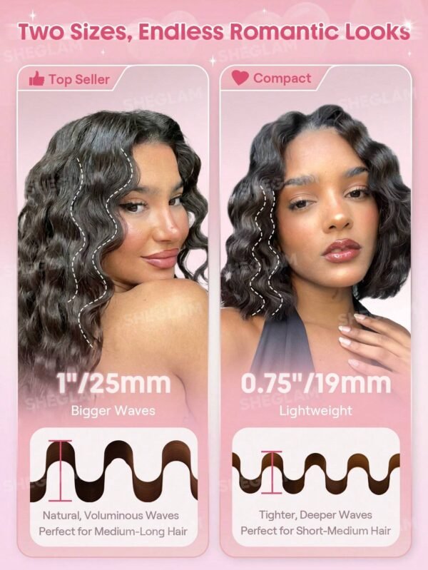 Cupid's Charm Beach Babe Hair Waver-19mm