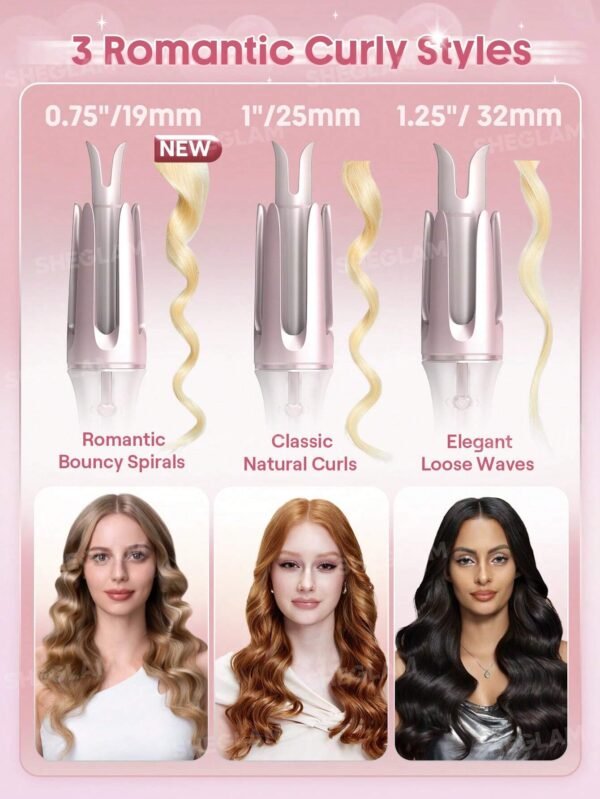 Cupid's Charm One-Touch Instant Curler-19mm