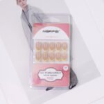 24 pcs oval french nails