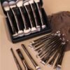 Maange 21 Makeup Brushes + Storage Bag