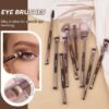 Maange 13 Makeup Brushes + Makeup Bag