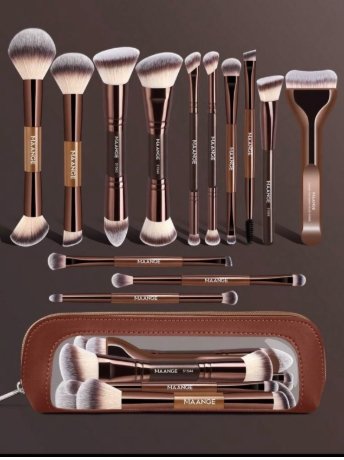 Maange 13 Makeup Brushes + Makeup Bag