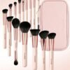 Maange 15 Makeup Brushes + Makeup bag