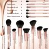 Maange 15 Makeup Brushes + Makeup bag