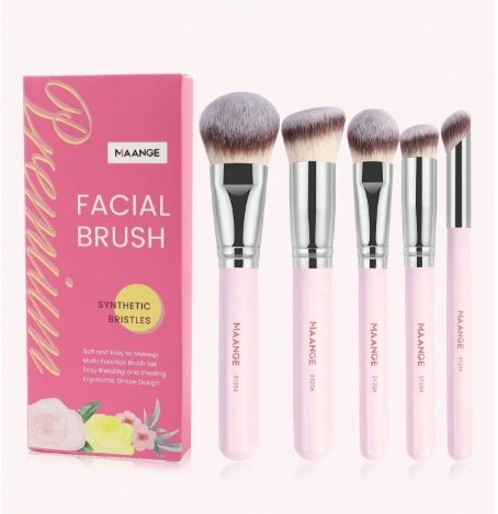 Maange 5 Professional Makeup Face Brushes