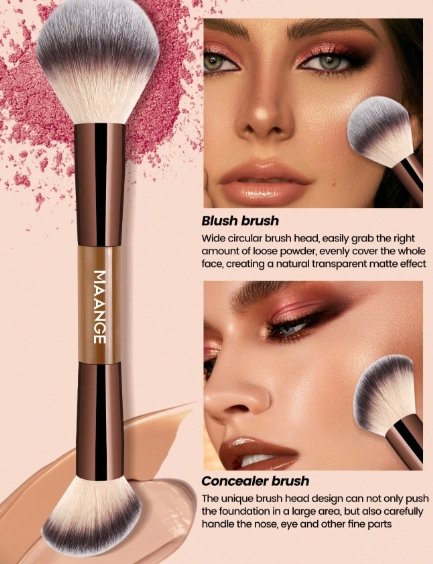 Maange 13 Makeup Brushes + Makeup Bag