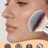 Maange Short Handle Makeup Brush