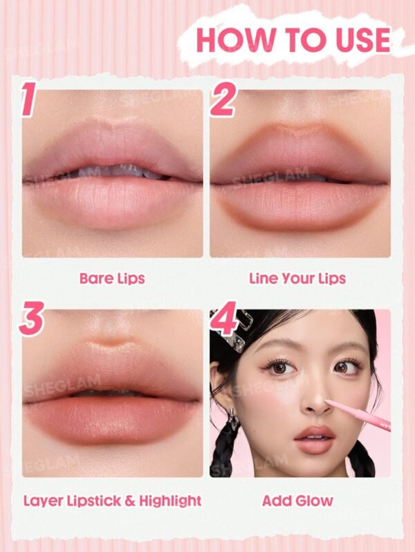 Sheglam Silky Glow Lip & Eye Pen