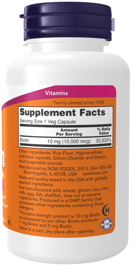 now-foods-biotin-10000mcg-capsules-carty-lebanon-2 NOW Foods Biotin 10000mcg 120 veg capsules bottle on Carty Lebanon