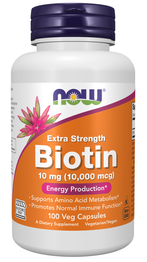 now-foods-biotin-10000mcg-capsules-carty-lebanon NOW Foods Biotin 10000mcg 120 veg capsules bottle on Carty Lebanon